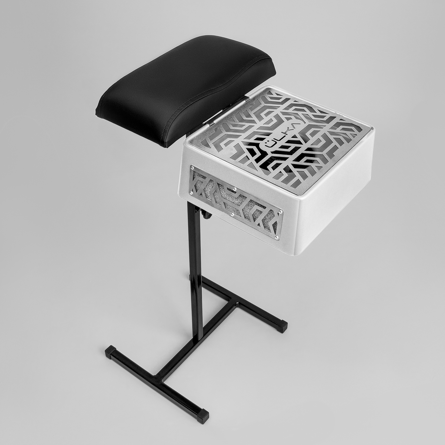 Pedicure dust collector Ülka Premium white with white stand, black pad