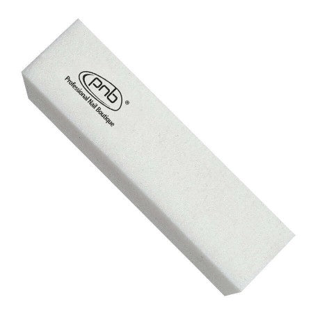 06. Buff-bar for nails PNB 180/180 White,rectangular  (10 pcs/pack)  price for 1 pc