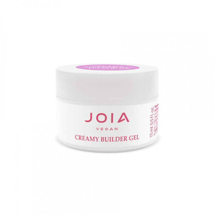 Creamy Builder Gel JOIA vegan, Plum Rose, 15 ml