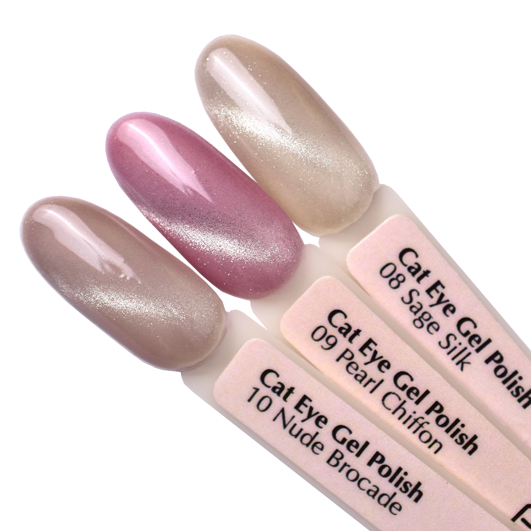 Magnetic Gel Polish Glamour Cat PNB 10 Nude Brocade