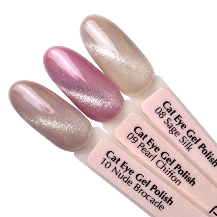 Magnetic Gel Polish Glamour Cat PNB 10 Nude Brocade