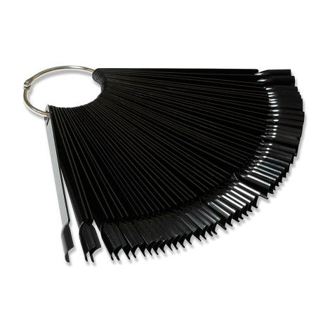 Nail Tips on the Ring 50 pcs., black