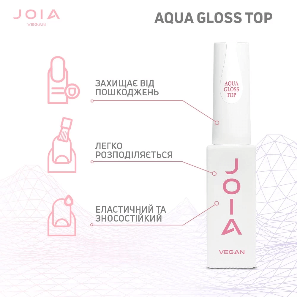 Aqua Gloss Top JOIA vegan, 8 ml