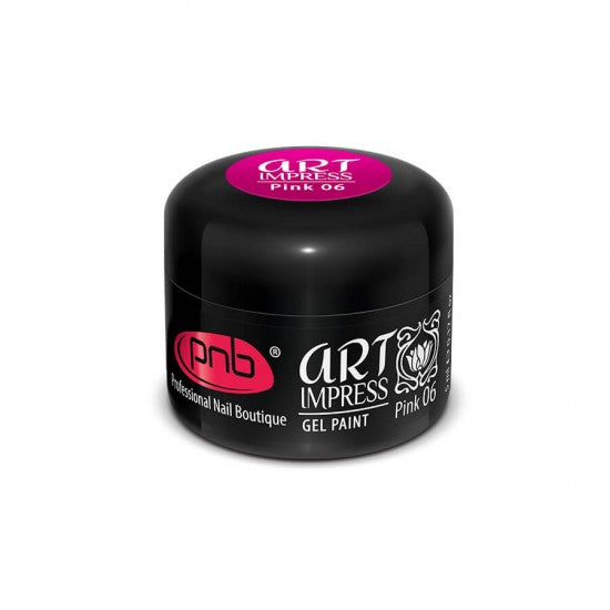 Art Impress gel paint, 06 pink, 5 ml