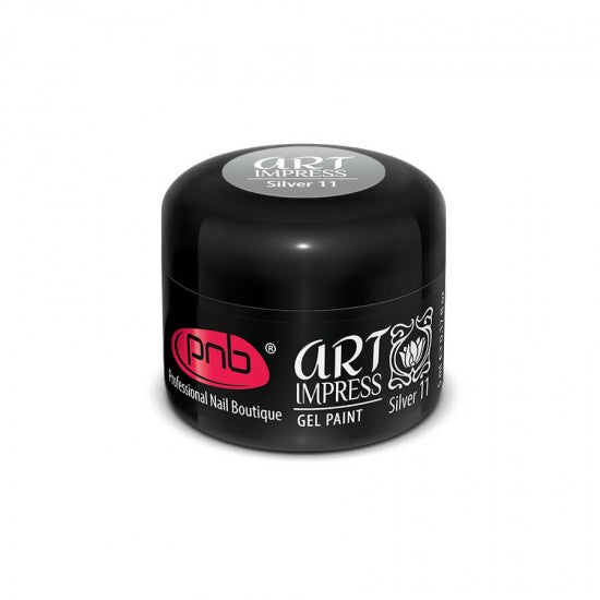 Art Impress gel paint, 11 silver, 5 ml