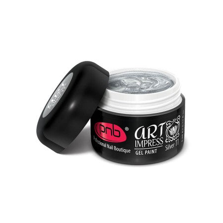 Art Impress gel paint, 11 silver, 5 ml