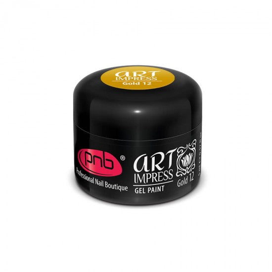 Art Impress gel paint, 12 gold, 5 ml