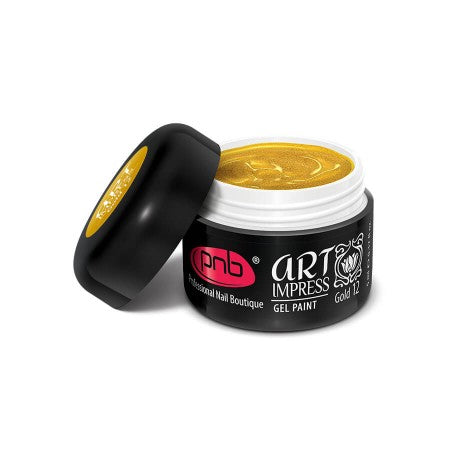 Art Impress gel paint, 12 gold, 5 ml