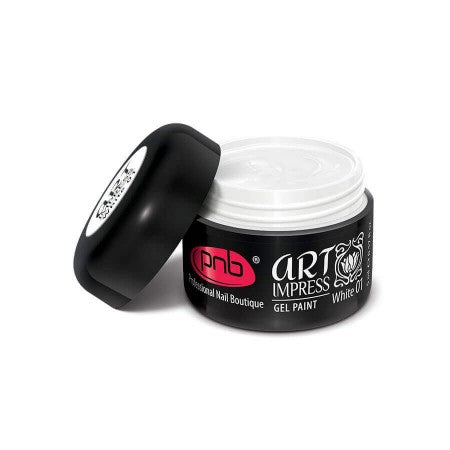 Art Impress gel paint, 01 white, 5 ml