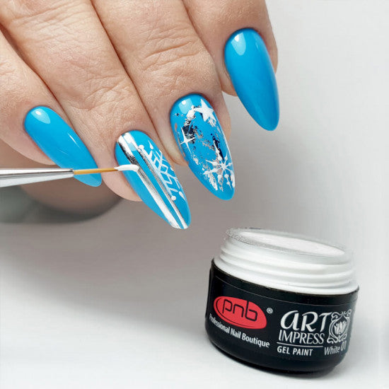 Art Impress gel paint, 01 white, 5 ml