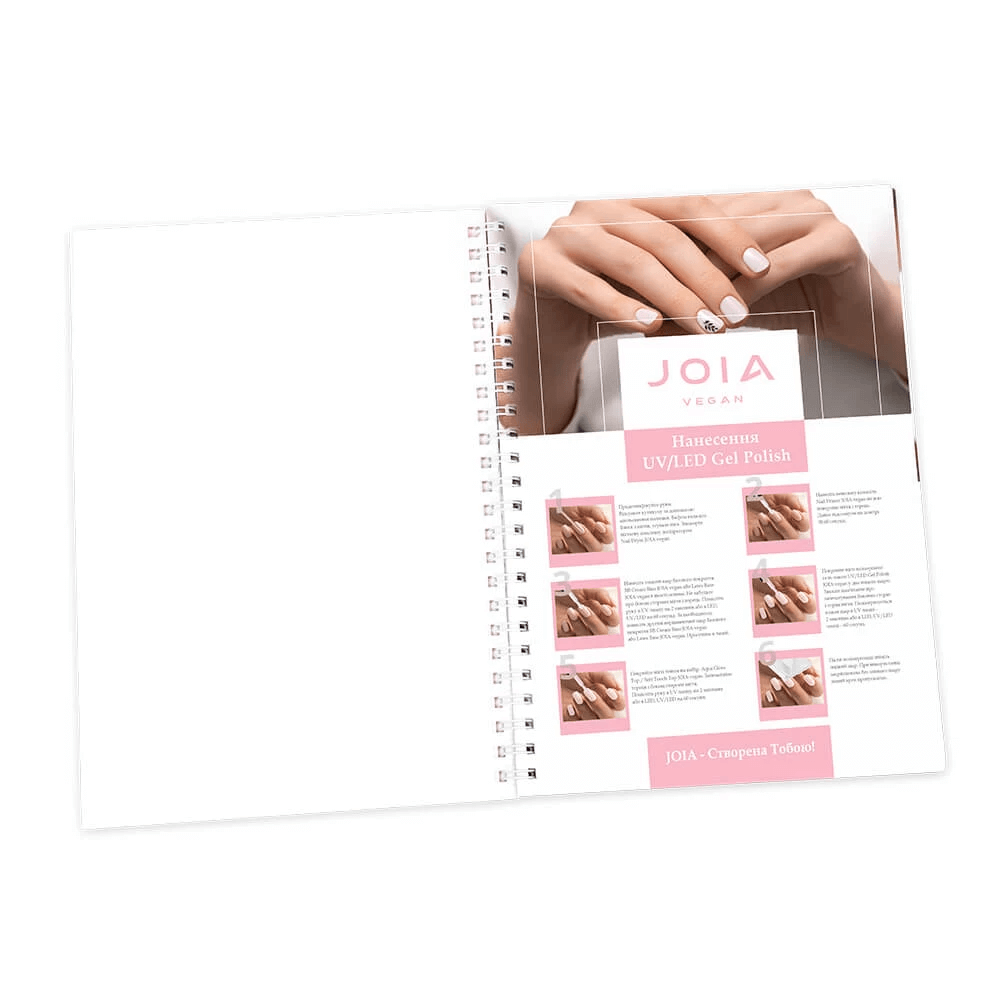 Spiral lined notepad JOIA vegan, 10x15 cm