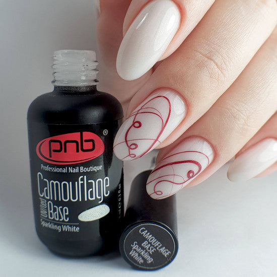 UV/LED Camouflage Base PNB SparklingWhite 8ml