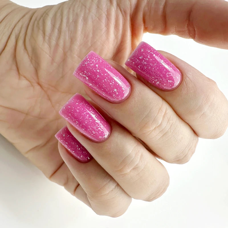 UV/LED Camouflage Basis Glitter Roos PNB 8ml