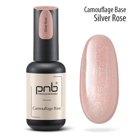 UV/LED Camouflage Base PNB Silver Rose 8ml