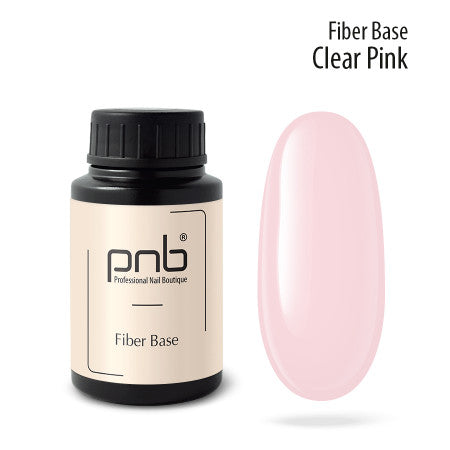 UV/LED Fiber Base Clear Pink 30 ml