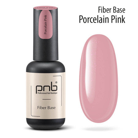 UV/LED Fiber Base Porcelain Pink 8ml