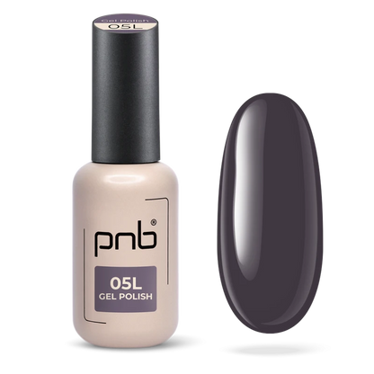 Gel Nail Polish City Harmony PNB 05L Urban Shadow, 8ml