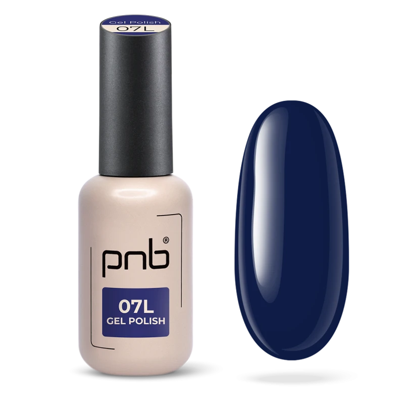 Gel Nail Polish City Harmony PNB 07L Blue Silence, 8ml