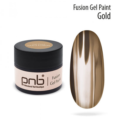 Gel Nail Paint PNB Gold Fusion