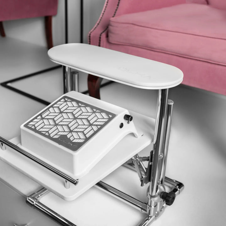 ÜLKA Balance justerbar pedicure stand (hvid)