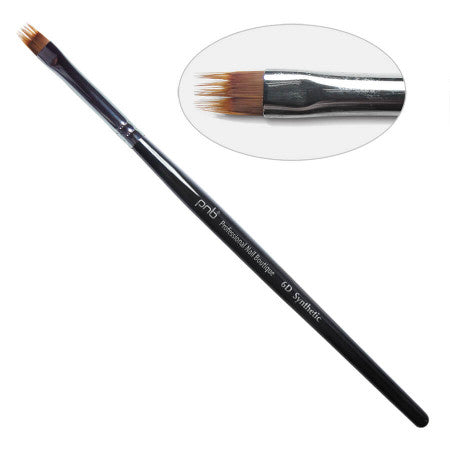 6D. Nail Art Brush fork 6-s, nylon