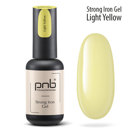 UV/LED Strong iron gel Light Yellow PNB 8 ml