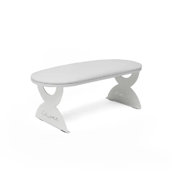 Manicure hand rest light gray