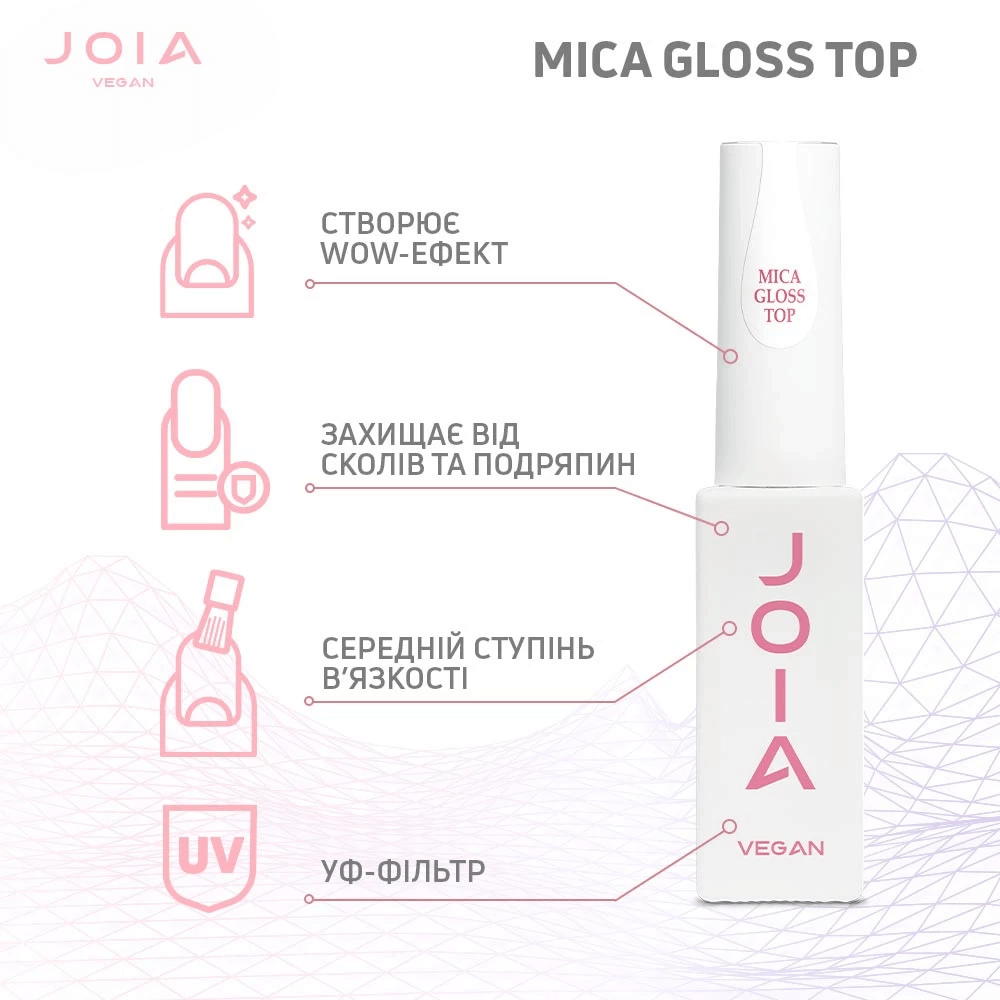 Mica Gloss Top JOIA vegan, 8 ml