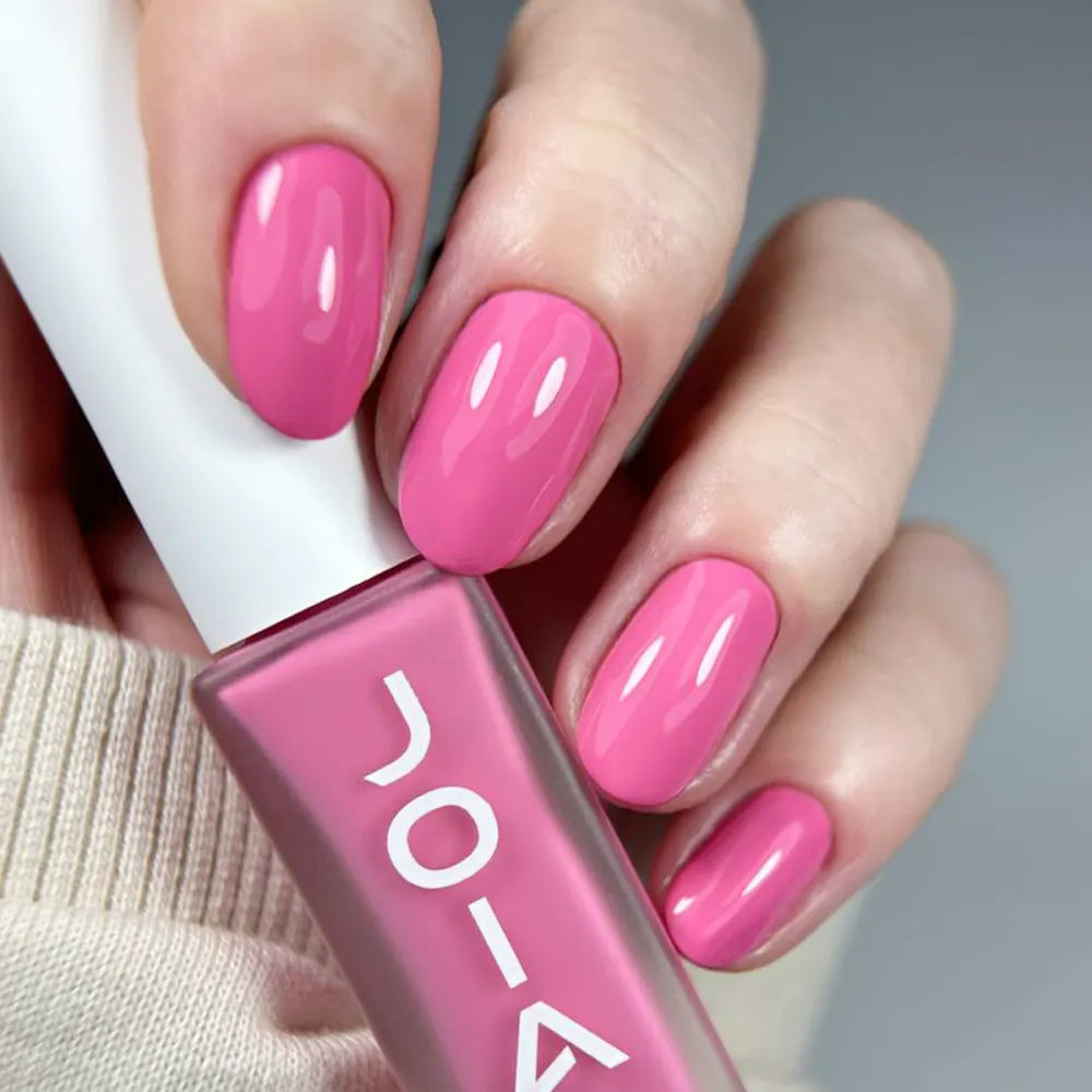Nail care polish 4in1 JOIA vegan, Pink voltage 06, 8ml