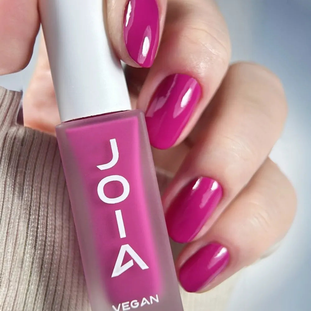 Neglepleje lak 4i1 JOIA vegan, Fuchsia flamme 07, 8ml