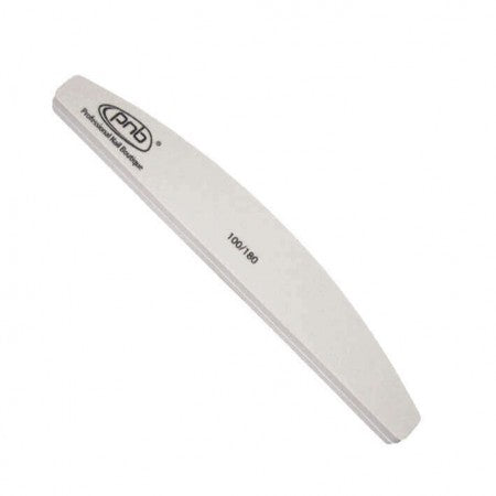 Nail file-line PNB 100/180, semicircle (25 pcs/pack)  price for 1 pc