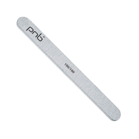 Nail file PNB 100/180 Gray, straight  (25 pcs/pack)  price for 1 pc