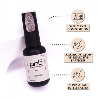  UV/LED Gel Polish SHOCK EFFECT 06 Ash Rose PNB 8 ml    