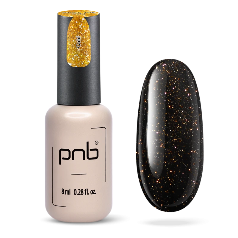 Shock Top PNB, Goud, Geen Afvegen, 8 ml 