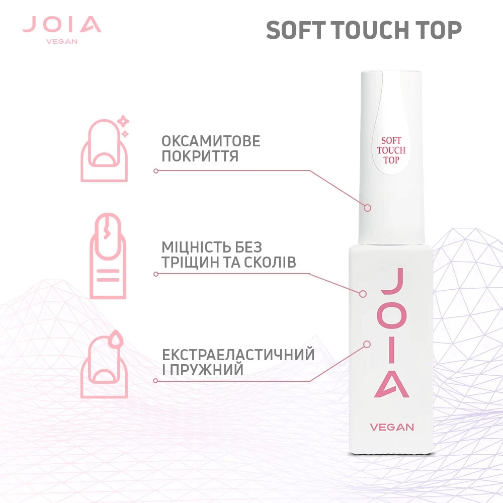 Soft Touch Top Matte JOIA vegan, 8 ml