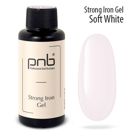 UV/LED Strong iron gel soft white  50 ml