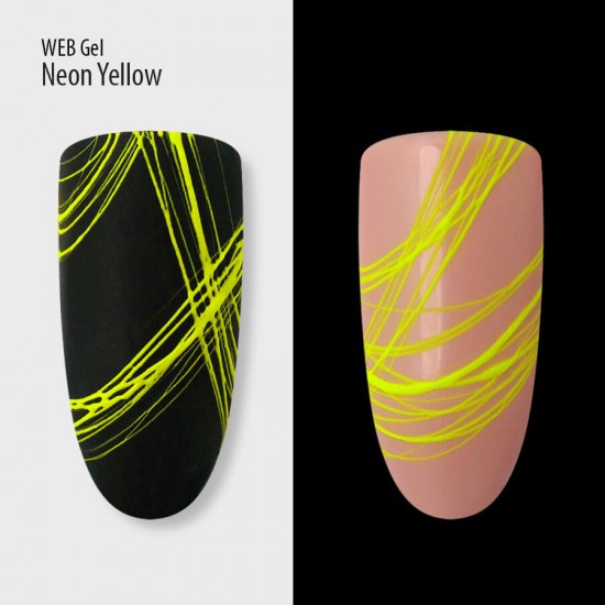 UV/LED Web Gel Neon Yellow PNB